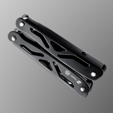 Stinger multitule with a nylon cover, 12 functions, steel, aluminum, black-3