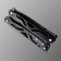 Stinger multitule with a nylon cover, 12 functions, steel, aluminum, black