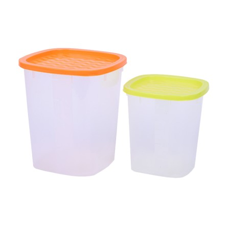 A set of plastic containers Oursson, 1.0/2.0 l, 2 pcs