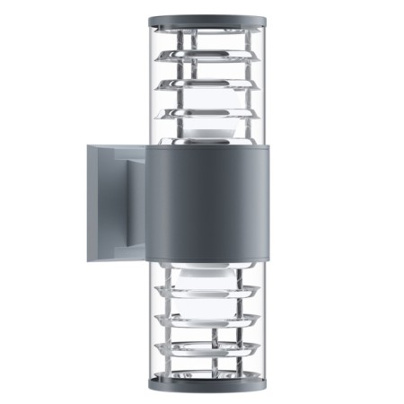 Bra Outdoor O576WL-02GR, 2x60W, 16.5x10.8x32 cm, E27, gray color-1