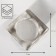 Square candlestick with a recess under a candle D-7.5 cm, 2.5x10 cm