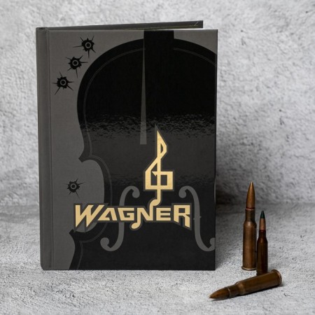 Diary "Wagner" cover 7BC SOFT-Tach, A5, 80 sheets.-1