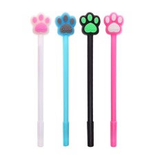 Gel-Gel pen, blue rod, cat's legs mix