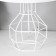 Boil table lamp E27 40W white 25x25x40 cm Risalux