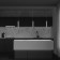 Suspended Technical P075PL-01W, 1xGU10, 10W, 6x6x30 cm, white color