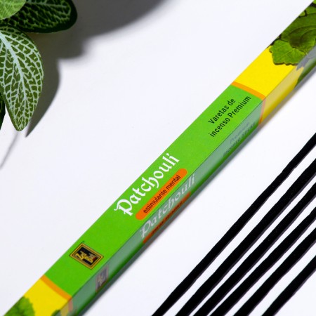 Incense Zed Black "Pachuli Patchouli", 8 sticks in the pack, tetrahedral-1