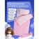 Coted for dolls with bed linen and canopy, collection "Diamond Princess" pink