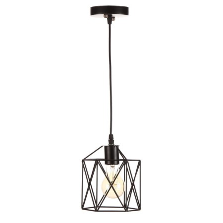 Bayerlux lamp "Rectangle" 1x40W E27 black 16x16x120 cm.-2