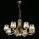 Ilvita chandelier, size 80x95x80 cm, 480W 8xe14 IP 20