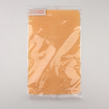 Artificial leather for tattoo and eyebrow tattoo and eyebrows, 24.5 × 15 cm, beige color-3