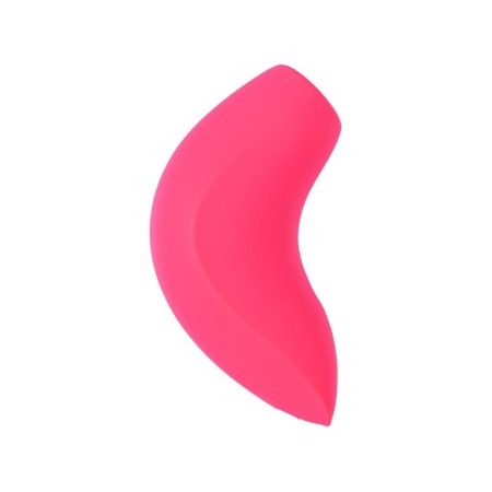 Vacuum-wave stimulator of the Satiffyer Magnetic Deep Pulse clitoris, 11 cm, silicone, pink color-12