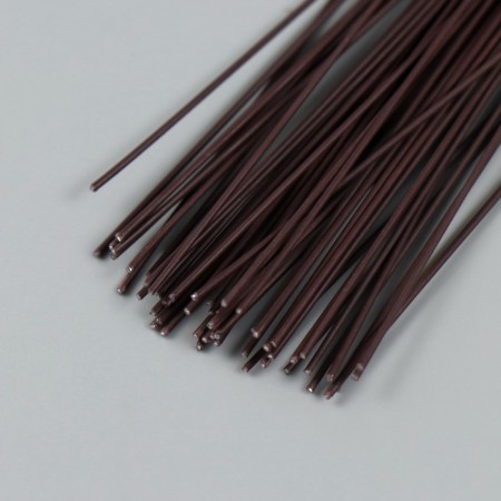 Wire for the manufacture of artificial colors "Coffee" winding plastic 40 cm section 0.7 mm 104248-2
