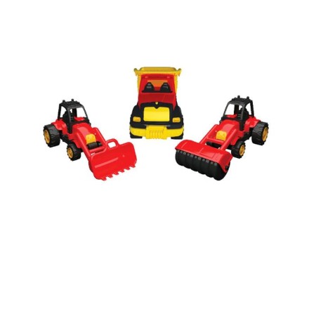 Set of Terides "construction machines", for laying asphalt, 35 cm