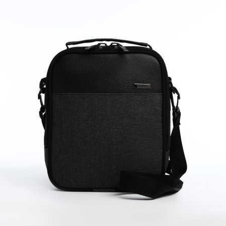 Male bag, black color-1