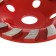 Cup of diamond refrigerator scrap, Turbo-segment, 125 mm