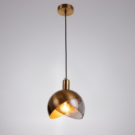Lamp Bayerlux 1758/1GD E14 40W black and gold 20x20x24 cm-1