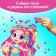 Figure puzzle with rhinestones "Sea Princess", 70 parts
