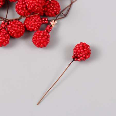 Decor for creativity "Black Black Sea" set 25 pcs red 1.4x1.4x6.3 cm-1
