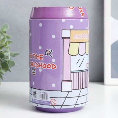 Копилка металл "Банка. Детки" МИКС 16х5х10 см-5