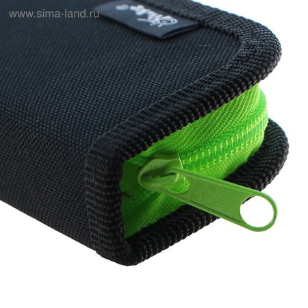 Penal 1 section, 60 x 190 mm, PCT 01-42 "Kroch", fabric, black/bright salut-6