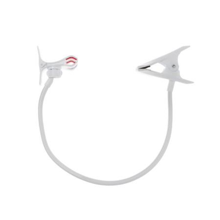 The tripod is flexible with a clothespin and a luminaire holder, Ritter, white-2