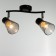Rondor chandelier 2he14 40W Black 34x17x17 cm