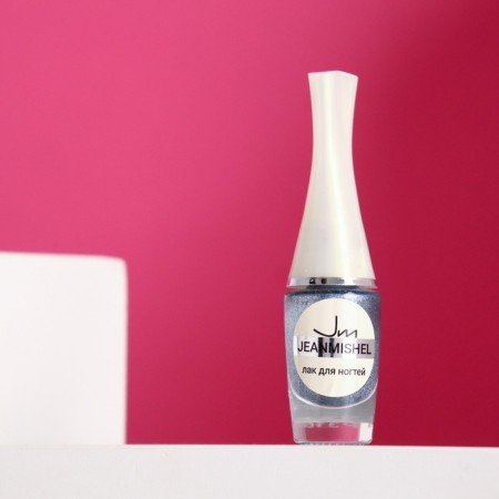 Nail polish jeanmishel tone 300 dark silver, 5.5 ml