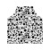 Apron with photo print, size 65x65x28 cm