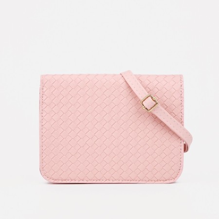 Baby Bag with lightning, long belt, pink color-1