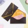 Money envelope "Congratulations!" Black ornament, embossing, 19.5 x 9 cm
