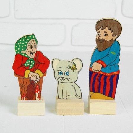 Set "Shirma for the Puppet Theater", screen: 88 × 60 cm-5
