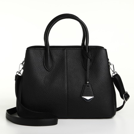 Women's bag on magnet Textura, average size, black color