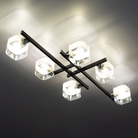 Ceiling chandelier "Virta" E14 6x60 watts-10