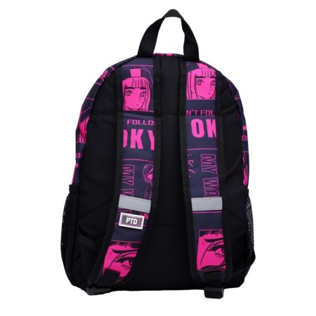 Backpack for girls, size 15x30x40 cm-4