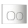 Washing button Wave A3, universal, plastic, chrome