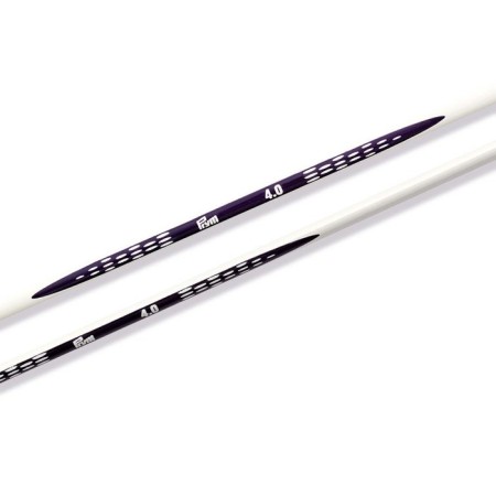 Right knitting needles Ergonomics, 4 mm/35 cm, 2 pcs-2