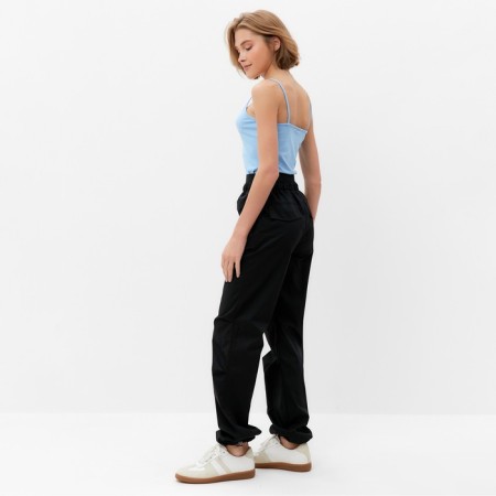Cargo pants women's minku: Casual Collection Black color, rr 46-1