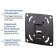 Kromax Optima-100 Black 10 "-28" Max.25kg wall-mounted 107047 TV
