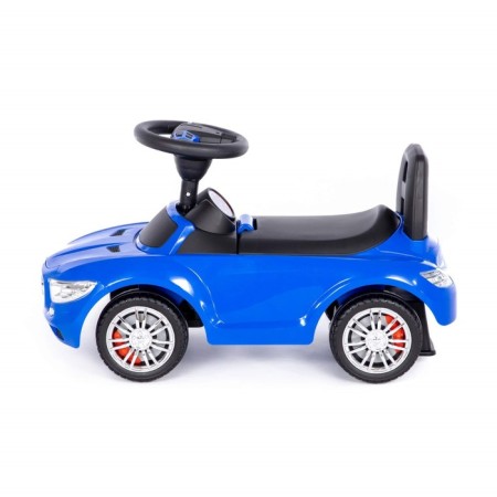 Supercar roller skate car No. 1, with a sound signal, blue color-1