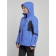 Ski jacket women's winter, size 44, purple color