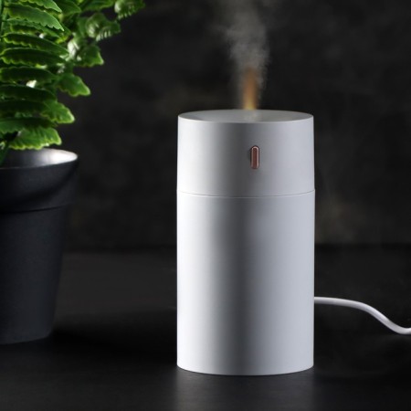 Air humidifier Luazon HM-1, ultrasonic, 180 ml, 1.8 W, portable, gray
