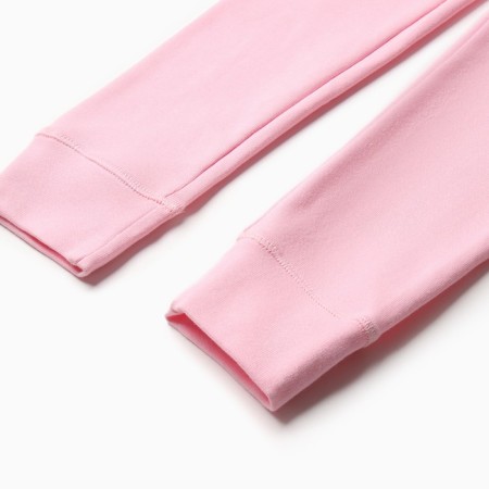 Women's thermal underwear (longshit, leggings) minku light pink color, size 46-11