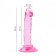 Fallomitator Realistic Okopoki, on the suction cup, anal, gel, 12 x 2.5 cm, pink