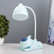 Robot table lamp LED 5W USB AKB Lazurny 11.8x7.8x31 cm Risalux