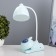 Robot table lamp LED 5W USB AKB Lazurny 11.8x7.8x31 cm Risalux