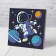 Picture on numbers for children "Flight into space", 15 x 15 cm