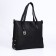 Bag Vita with a zipper, black color