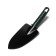 A set of garden tools, 5 items: 2 scoops, looser, fork, corneum, length 27 cm, plastic handles, color mix, Greengo
