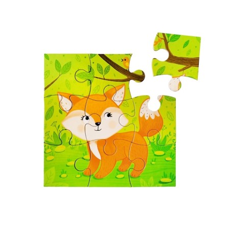 Puzzle FIRST PUZZLE "Fox" (9 EL)-3