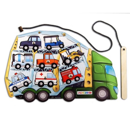 Game with the Magnets "Auto -Vorot"-1